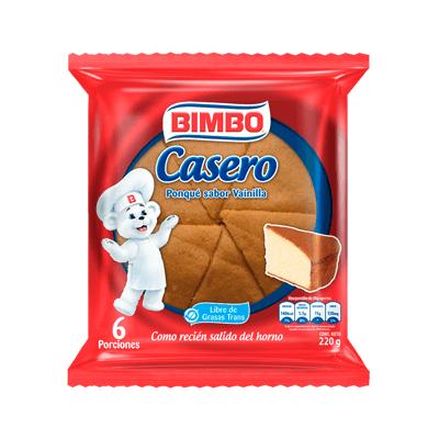 Ponqué BIMBO casero 220g