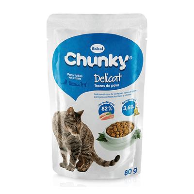 CHUNKY delicat pavo 80gr