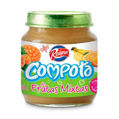 Compota RESPIN frutas mixtas 113gr