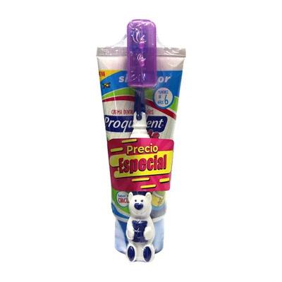 Crema dental proquident niño +cepillo 75ml