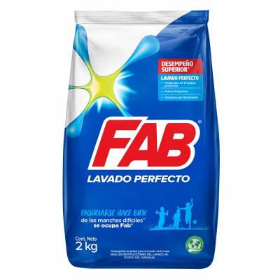 Detergente FAB polvo 2000gr