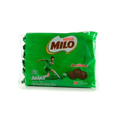 Galletas MILO anillos NESTLÉ 12uni