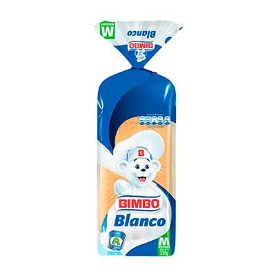 Pan BIMBO tajado blanco 350gr