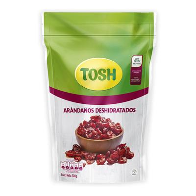 Pasabocas TOSH árandanos deshidratados 300g