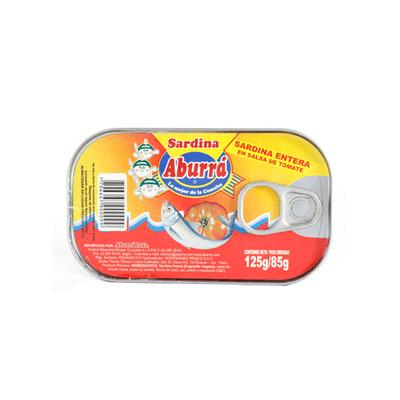 Sardinas ABURRÁ 125g