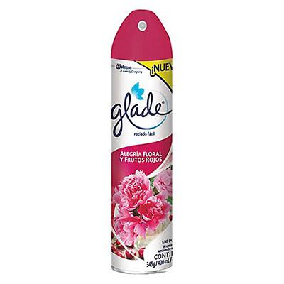 Ambientador GLADE aerosol frutos rojos 400ml