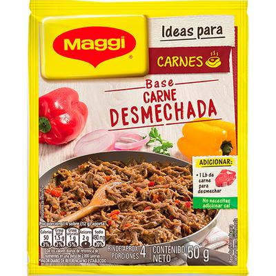 Base MAGGI carne desmechada 50g