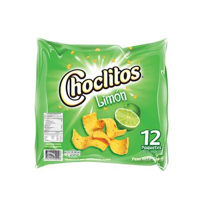 Choclitos limón FRITOLAY 324g 12uni