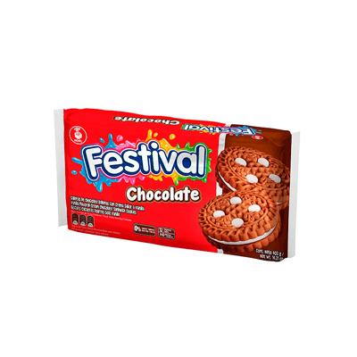 Galletas Festival chocolate NOEL 600g 12uni