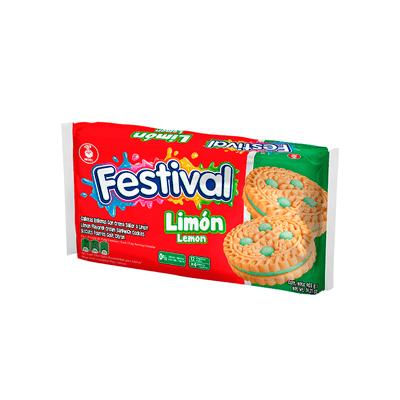 Galletas Festival limón NOEL 600g 12uni