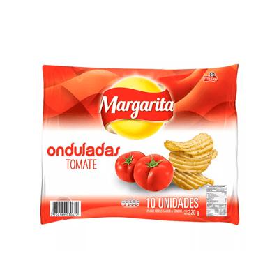 Papas onduladas tomate MARGARITA 320g 10uni