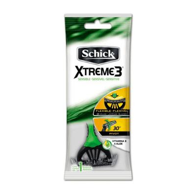 Prestobarba SCHICK XTREME sensible 3hojas 1un