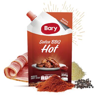 Salsa BARY bbq hot 200g