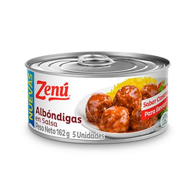 Albóndigas ZENÚ 162g