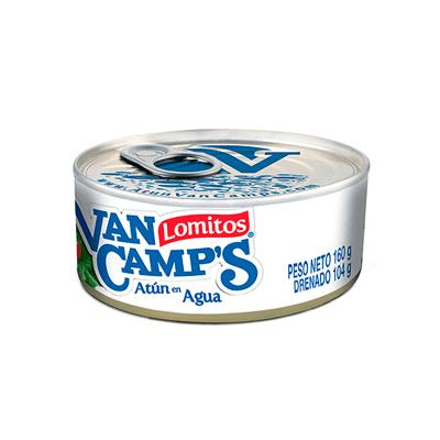 Atún VAN CAMPS en agua 160g