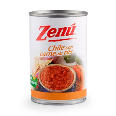 Chile con carne de res ZENÚ 440g