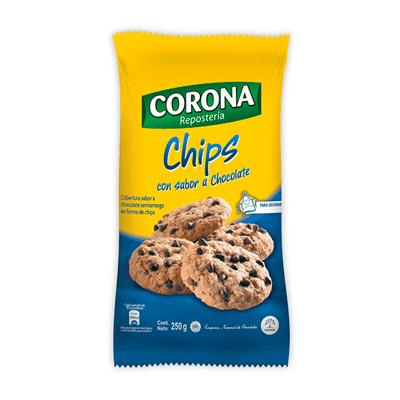 Chips de chocolate CORONA 250g