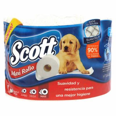 Papel higiénico SCOTT maxirollo triple hoja 1 rollo