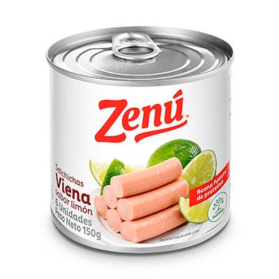 Salchichas Viena con limón ZENÚ 150g