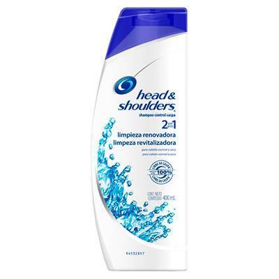 Shampoo HEAD & SHOULDERS limpieza renovadora 375ml