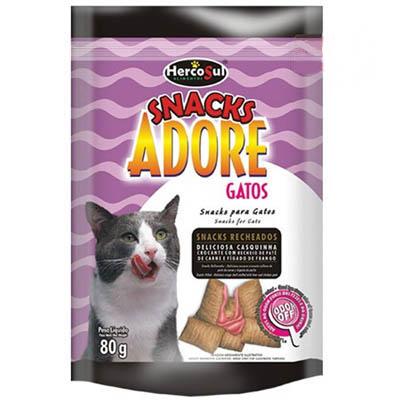 Snacks ADORE gatos adultos bolas de pelo 80g