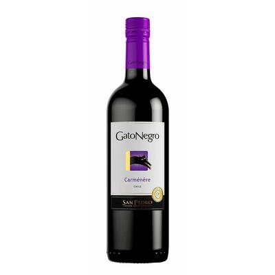 Vino tinto GATO NEGRO carmenere 750 ml