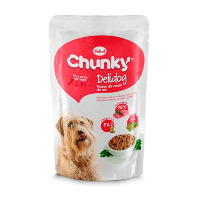 CHUNKY delidog trozos de carne 100gr