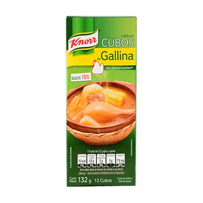 Caldo de gallina KNORR 108g 12un