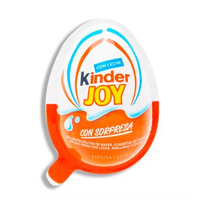 Chocolatina KINDER JOY con sorpresa niño 20g