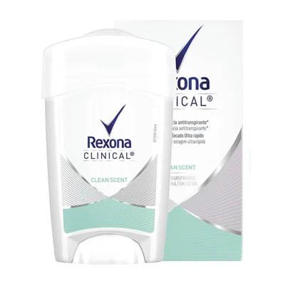 Desodorante dama REXONA clinical clean verde 48gr