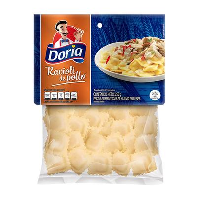 Pasta DORIA ravioli de pollo 250g