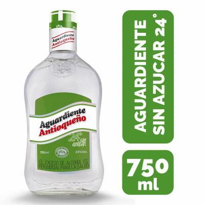 Aguardiente ANTIOQUEÑO verde 750ml