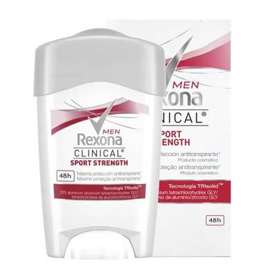 Desodorante men REXONA clinical sport rojo 48gr