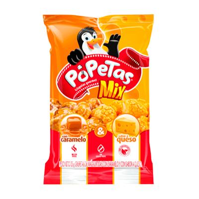 Palomitas familiar POPETAS caramelo queso 118g