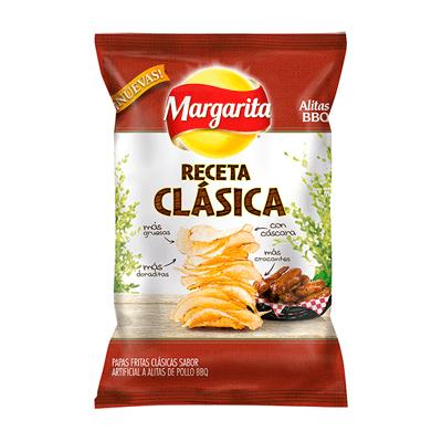 Papas receta clásica MARGARITA bbq 120g