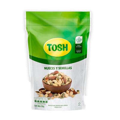 Pasabocas TOSH nueces y semillas 250g