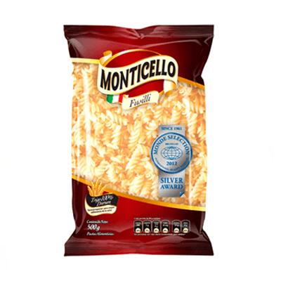 Pasta MONTICELLO fusilli 500gr