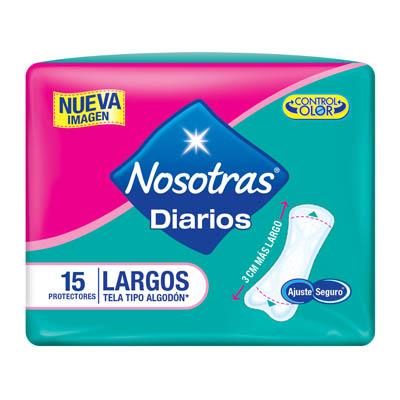 Protectores NOSOTRAS largos 15un