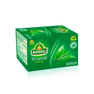 Té verde HINDÚ 20 sobres