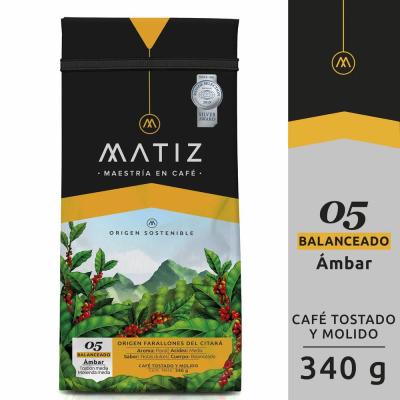 Café MATIZ ámbar Balanceado 340g