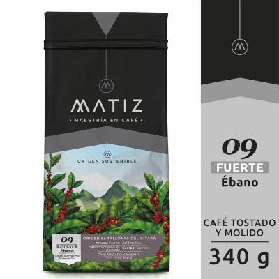 Café MATIZ ébano fuerte 340g