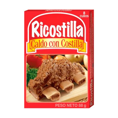 Caldo con costilla RICOSTILLA 84g 8cubos