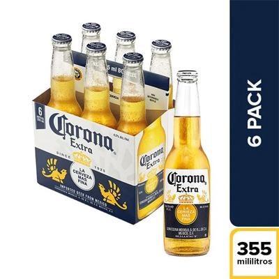 Cerveza CORONA sixpack 1980ml