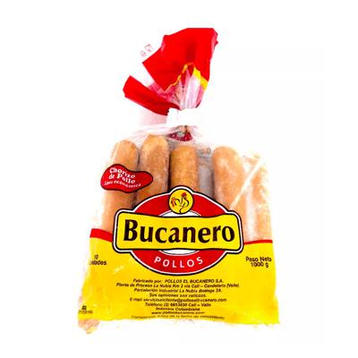 Chorizo de pollo BUCANERO 1000g 10uni