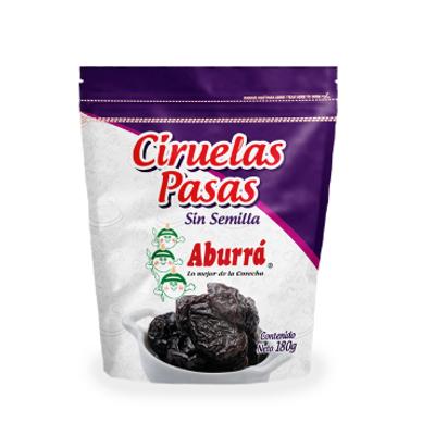 Ciruelas pasas ABURRÁ sin semilla 180gr