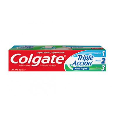 Crema dental COLGATE triple acción 100ml