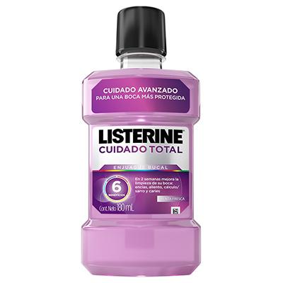 Enjuague bucal LISTERINE cuidado total 180ml