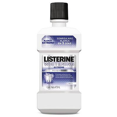 Enjuague bucal LISTERINE whitening 473ml