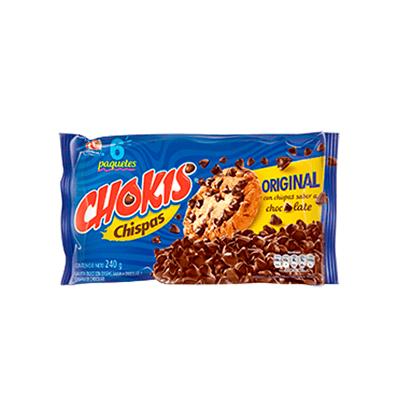 Galletas CHOKIS original 222g 6 uni