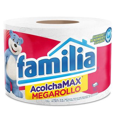 Papel higiénico FAMILIA mega triple hoja 1 rollo 29.64 mts